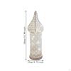 Decorative Hanging Lamp Crect Iron Crafts Lantern LED Fairy Light for Bedside