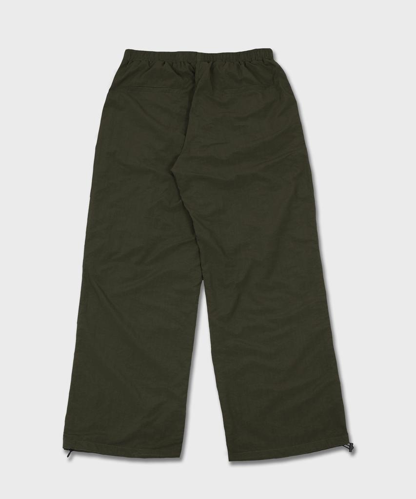 CAMEL WORK Standard String Nylon Pants (Green)