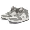 Kappa Durable Mid-Top Retro Basketball Shoes Unisex Sneaker Mushroom-Gray Korean-White K0CZ5CC15-1113