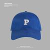 Hat Women's Simple P Letter Baseball Hat Korean Version Versatile Couple Baseball Hat Outdoor Sports Casual Sun Hat Men