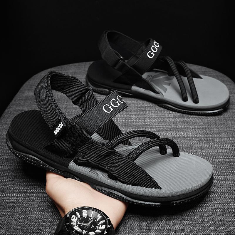 

Сандалии Для дома и улицы Мужские тапочки Мягкие и удобные Нескользящие Туфли для мужчин Вентиляция Износостойкие Модные Новые 38