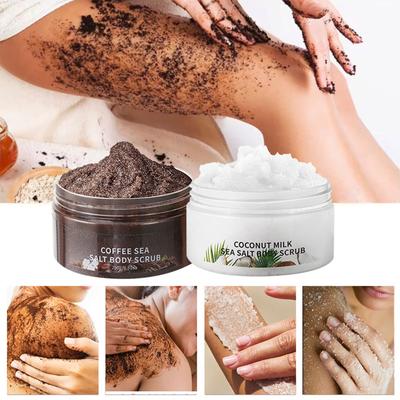 250g Moisturizing Body Scrub for Gentle Exfoliation and Deep Cleansing - Skin Brightening Cream for Bath or Shower, 1-Piece Skincare Accessory