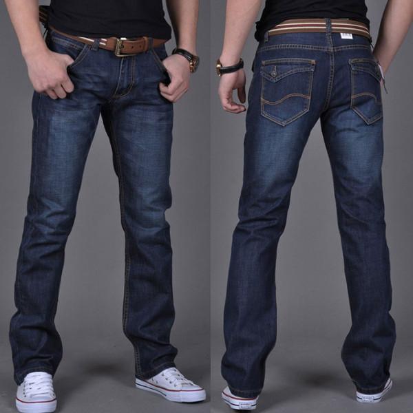 Summer Thin Section Long Trousers Men's Jeans Men Straight Loose Loose Casual Slim Trend Versatile Spring and Autumn New Models