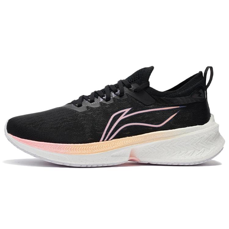 New LiNing Feidian Discovery Breathable Low Top Running Shoes Women's Black ARMR006-9