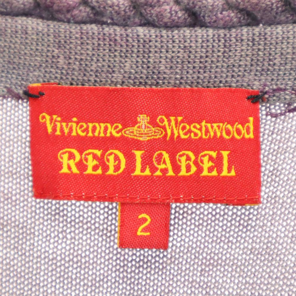 Vivienne Westwood Red Label Long Sleeve Long V-neck Knit Cardigan 2 Women Used