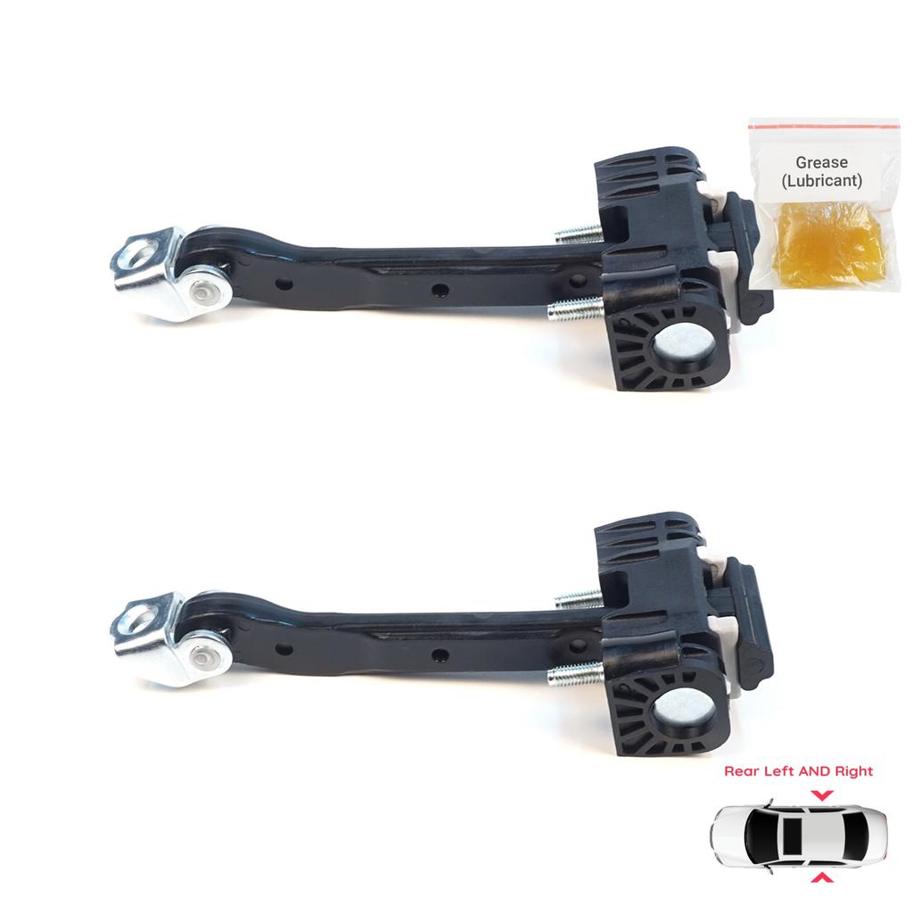 BDP1586-1 2 Pieces Rear Door Hinge Stop Check Strap Limiter for Volvo S80 XC70 S60 MK2 V70 MK3 XC60 V60 MK1 31298467