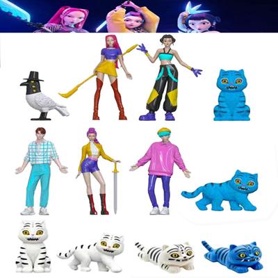 Kpop Demon Hunters Figures Huntrix Figures Kpop Demon Hunters Figure Toy Derpys Tiger Rumi Italian Brainrot Figurine Ornament