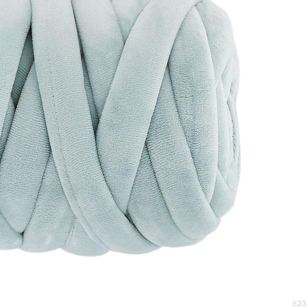 0.55 Lbs Chunky Yarn Bulky Hand Knitting 56 Feet Washable Giant Tube for Arm