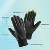 1 Pair Thermal Gloves - Cold Weather Snow Gloves with Finger Separation, Winter Gloves for Student, Non-Slip Grip for Skiing