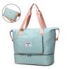 Waterproof Sports Fitness Bag Wet Dry Separation Bag Folding Handbag Travel Storage Bag Outsourcing