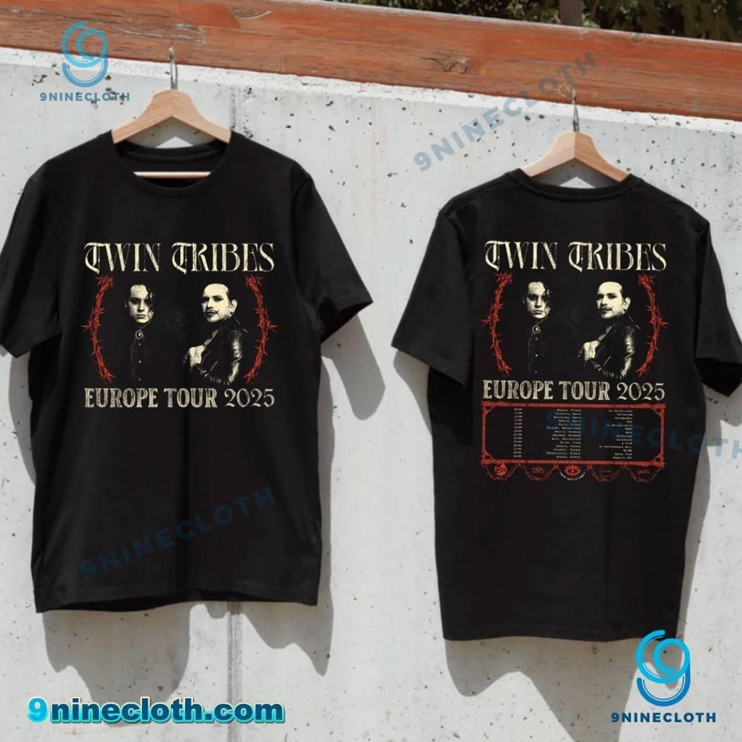 2 Sides Twin Tribes Music Poster For Europe Tour In 2026 T-Shirt HT512 XXXL