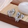 Sparkling Crystal Butterfly Earphone Clip For Freeclip Durability Electroplated Copper Universal Fit Easy Snap On Secure