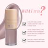 Fit Colors 3D Liquid Highlighter & Contour Blush - Matte & Pearlescent Multifunctional Makeup Brightener.