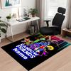Benutzerdefinierter Teppich mit Regenbogenfreunde-Aufdruck, für Bürostuhl Wohnzimmer Schlafzimmer Küchenraum Dekoration Geschenke.