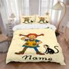 Custom Textile Fantasy World Bedding 3 Piece Set HD Print Duvet Cover Pillowcases for Teens Adult Bedroom Decoration