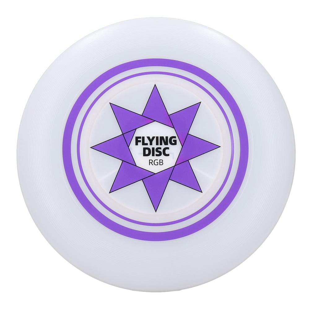 RGB LED Frisbee Stufenlos Dimmbar Timing 8 Schillernde Farbe Einzelne Farbmodi Frisbee Spielzeug