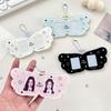 Cute Angel Wings Card Sleeve Pendant Clear DIY Design Card Cover Bag Pendant Photocard Holder