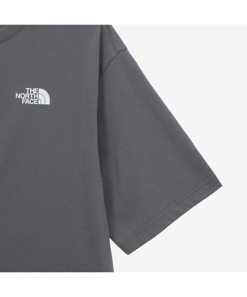 Noseupeiseu Nt7Us68C Men'S Wordline Ex Short Sleeve T-Shirt Smoke Gray