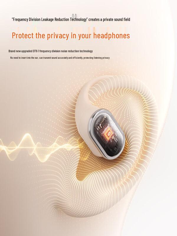 Newmine LY12 True Wireless Open-Ear Bluetooth Noise-Cancelling Sports Earbuds