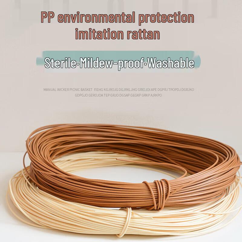 Portable Dust-Proof Woven Picnic Basket with Lid