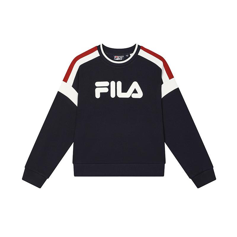 New FILA Sweatshirt Women's Hero Blue F11W449207FNV