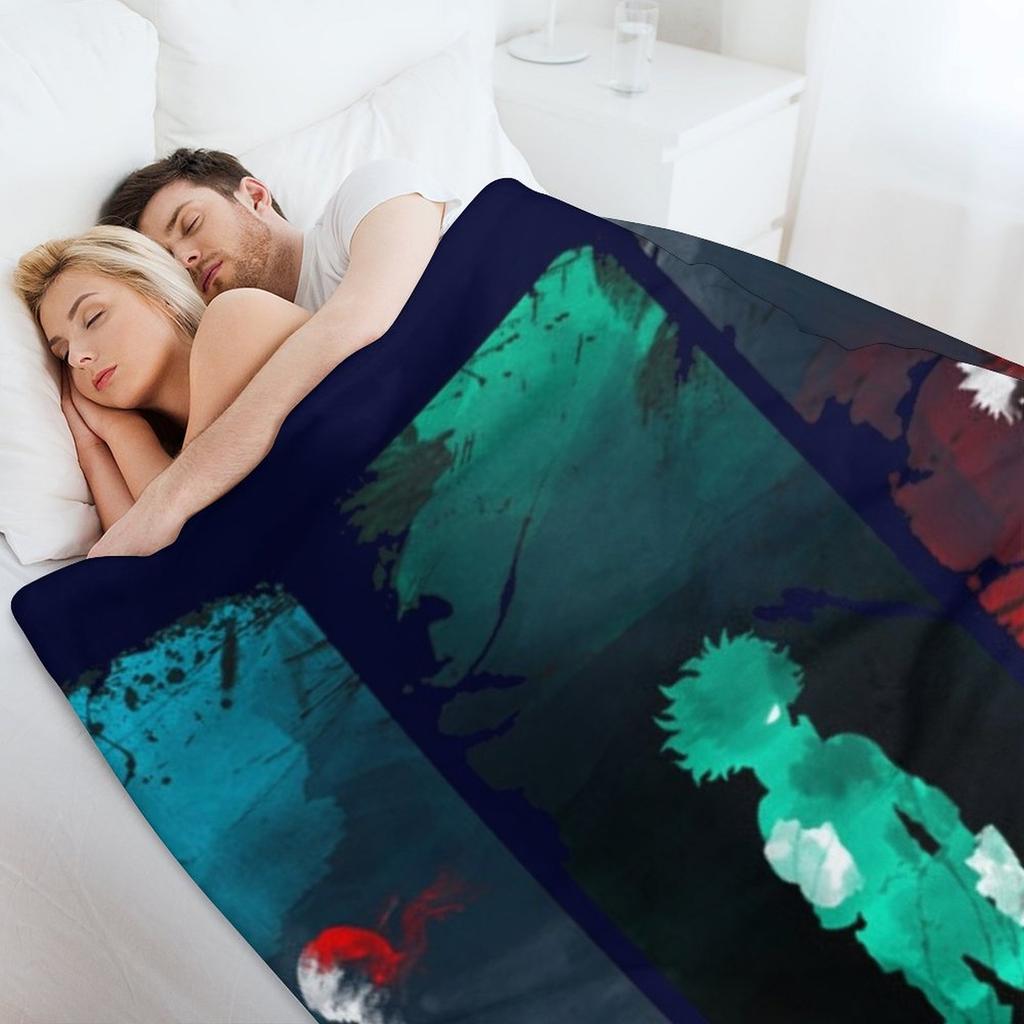 Three Hero For You Throw Blanket Sofa Quilt Bed covers anime Shaggy Blankets