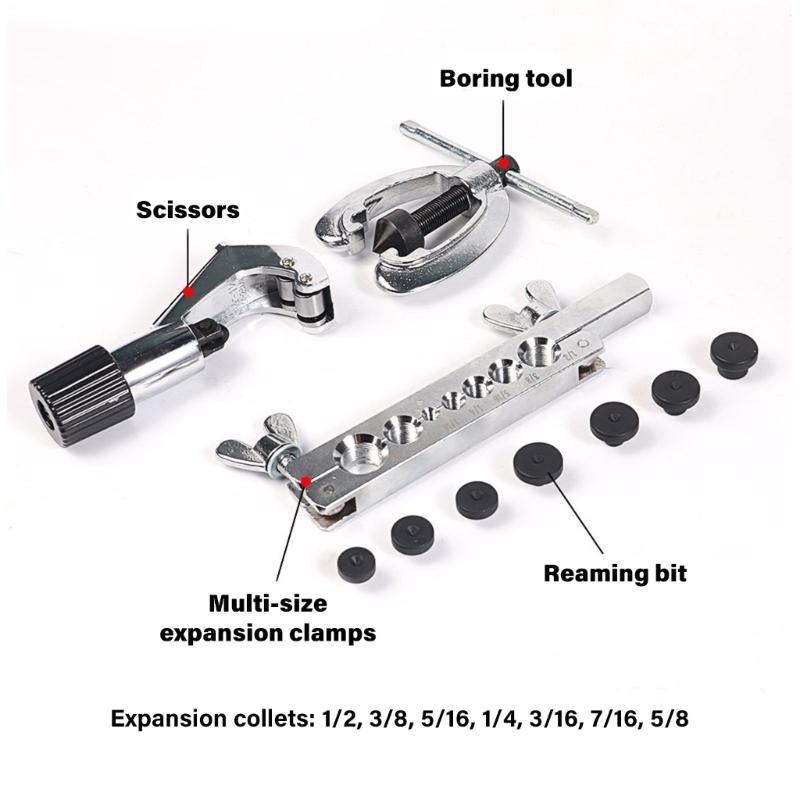 Flaring Tool Air Conditioner Special Tool for Maintenance Automobile Air Conditioner Refrigerator Copper Tube Expander