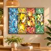 5D Diamond Painting Eevee Evolutions DIY Full Drill Diamond Art Kit Home Decoration