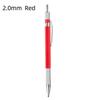 Black Tech Multi-Color 2.0mm Automatic Graphite Pencil with Replaceable Lead - No Sharpening Needed, Ideal for Drawing & Engineering