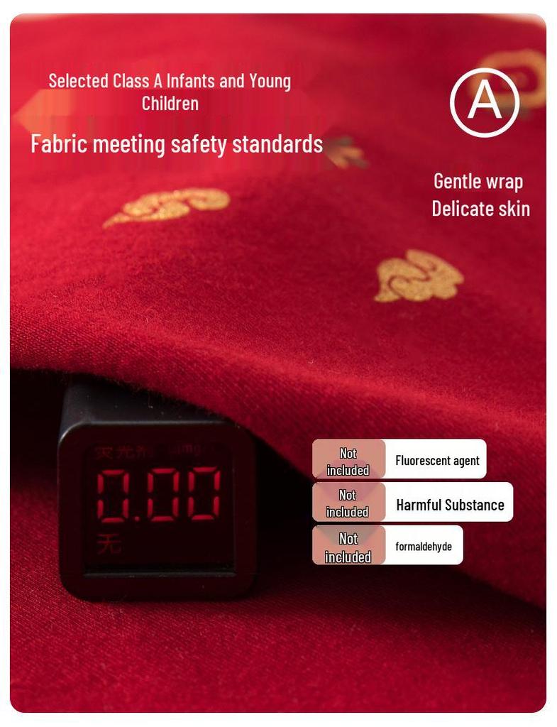 Newborn Full Moon Outfit: Pure Cotton Monk Jumpsuit - Infant Toddler Bodysuit for Spring and Autumn