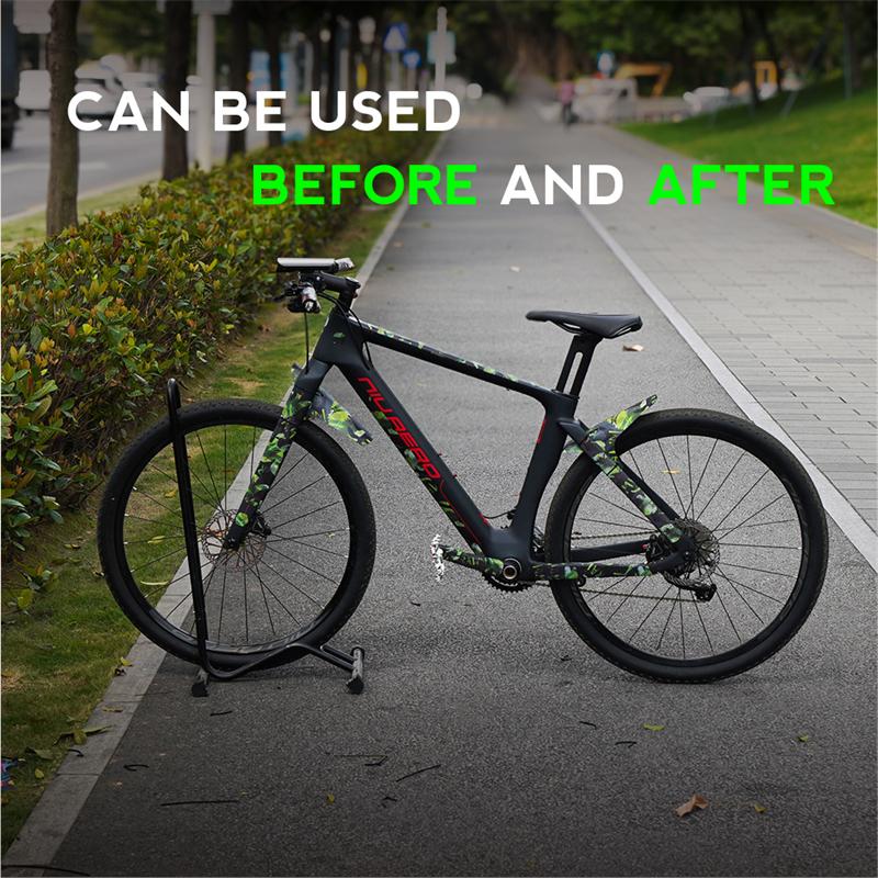CNC Bike Part Mudguard MTB Road Folding Cycling Fender For Front Rear Wheels, Mud Guard Wing 1pcs BicycleAccessoriesBike Part
