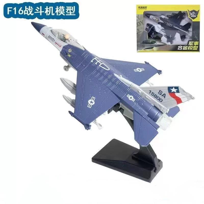 Fighter Toys Airplane F14/F16/F22 Aircraft Scale Diecast Metal Alloy Souvenir Plane Collection Boys Christmas Gift