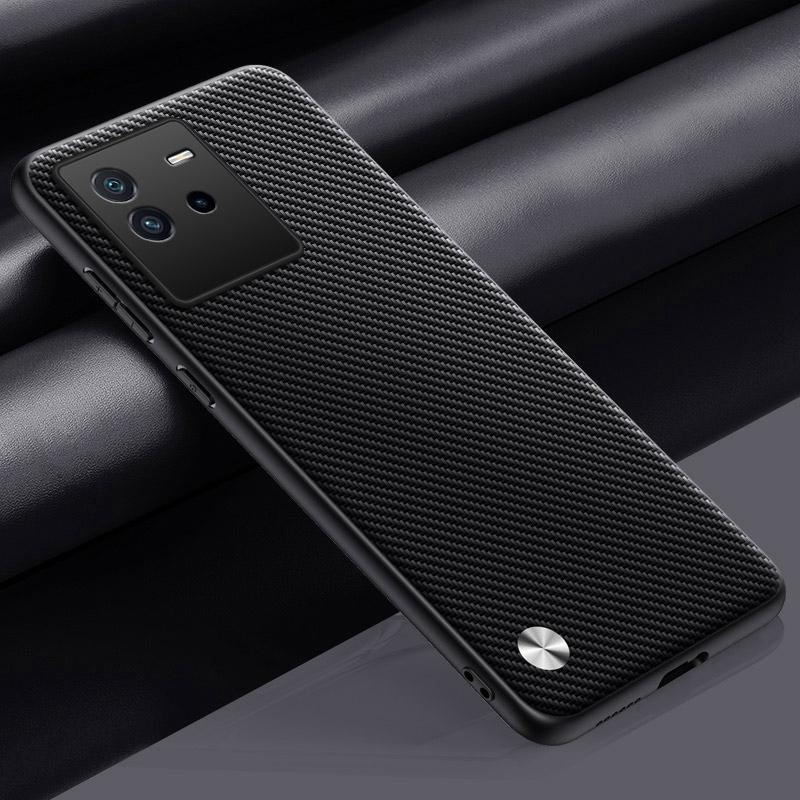 Luxury PU Leather Case For Vivo iQOO Neo 6 Back Cover Matte Silicone Protection Phone Case For Vivo iQOO Neo 6 SE 6SE Neo6 SE 5G