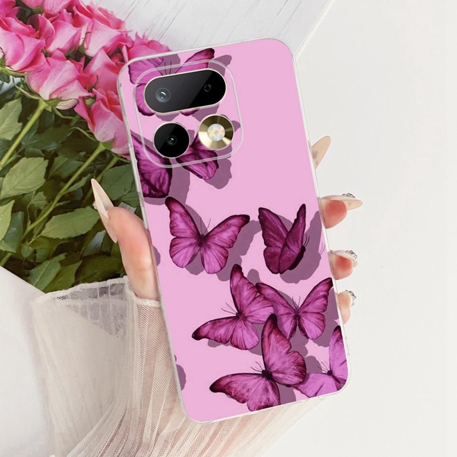 For Realme 16 Pro Case Flowers Butterfly Painted Cover Soft Silicone Casing For Realme16 16Pro 16 Pro+ Plus Phone Case
