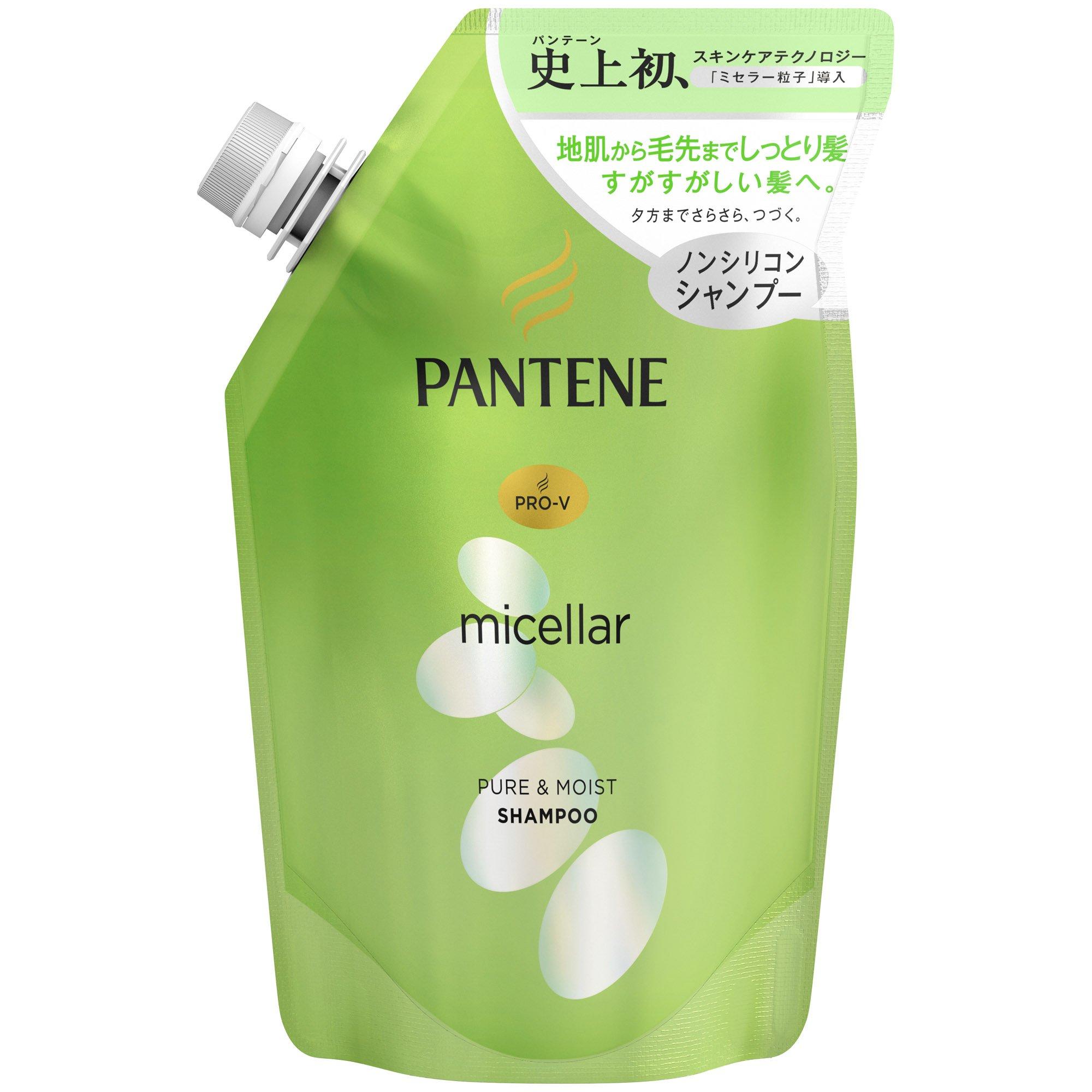 

Pantene Shampoo Micellar Series Pure & Moist Refill 350mL
