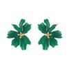 E11811 exaggerated personality fashion design earrings bohemian three-dimensional flower adjustable stud earrings female