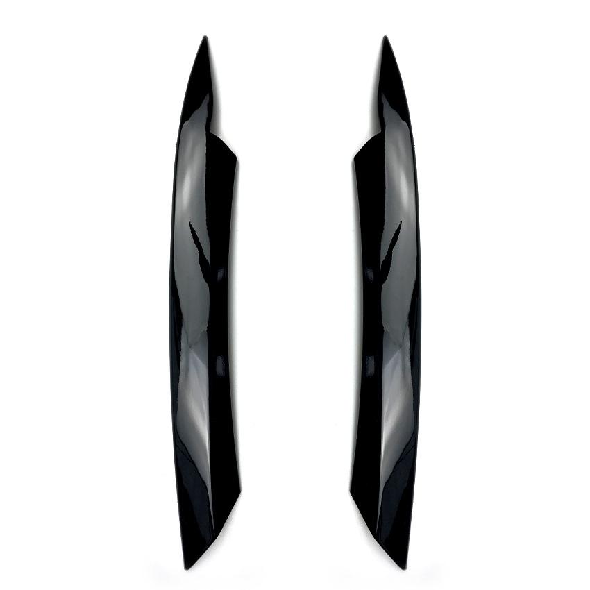 Headlight Eyelid Trim for VW Passat B7 2010-2014-ABS Eyebrow Cover Stickers Car Trim Accessories Car Headlight Enhancement