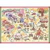 500-teiliges Puzzle - Sanrio Herbstcamping, beliebtes koreanisches Puzzle
