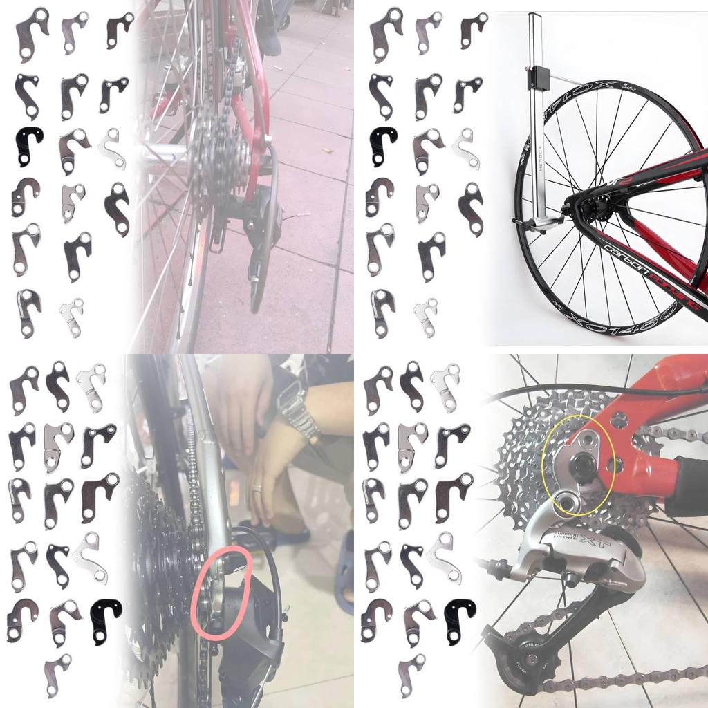 Premium Aluminum Alloy Mountain Road Bike Rear Hook Durable Tail Hook For Shifting
