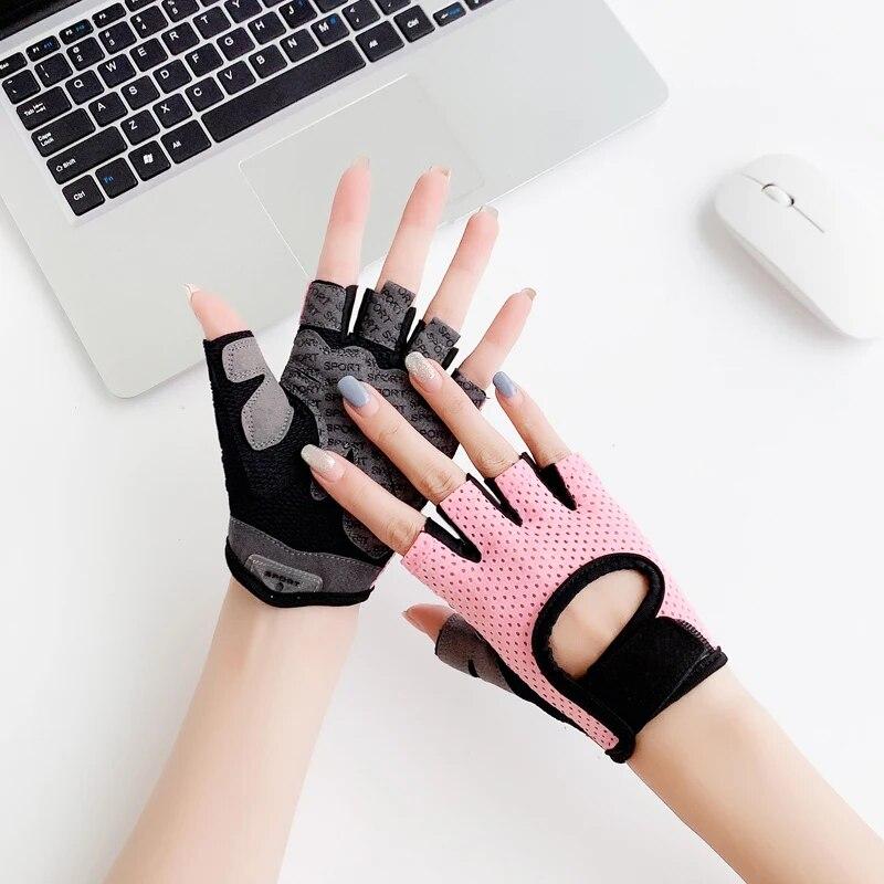 Gym Gloves Fitness Weight Lifting Gloves Body Building Training Athletic Exercise Bicycle Sport Workout Glove for Men and Women