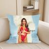 Singer Tate M-Mcrae So Close To What Pillow Case Square Double-Sided Printing Short Plush Sofa Cushion Cover