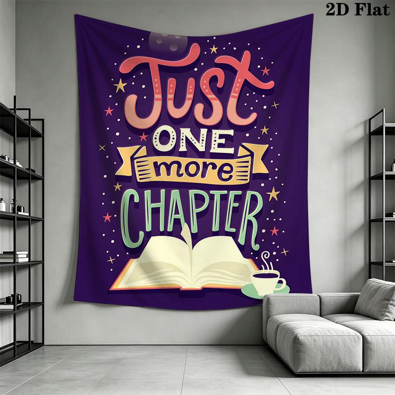 Gifts for Book Lovers Pattern Home Decor Tapestry, Wall Hanging, Decorative RV Wall Cloth.ZGT0914119