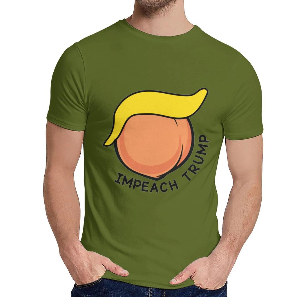 Funny Impeach Donald Trump Peach T Shirt Quality Print 100 Cotton T Shirt