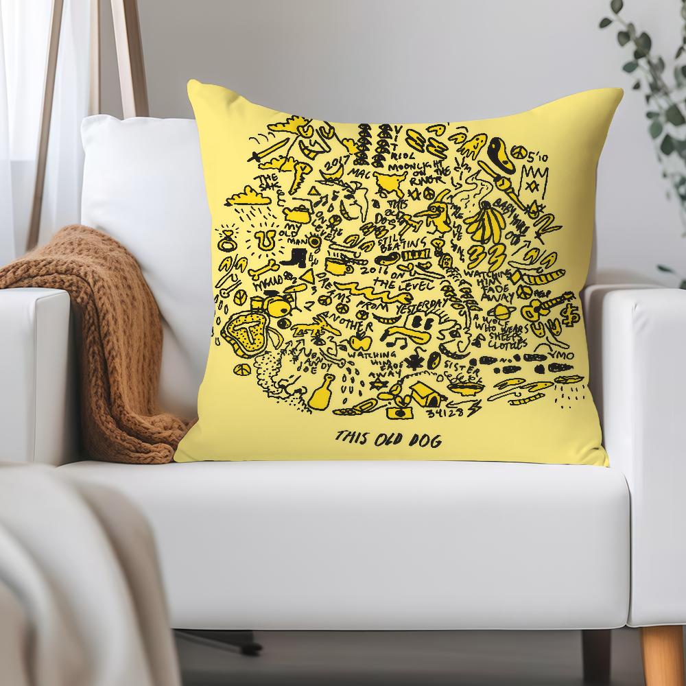 Pop Rock Singer M-mac D-demarco Pillow Case Applicable Space For Guest Rooms Interiors Cars Office House Decoration