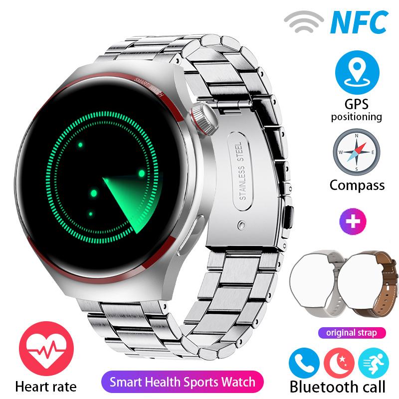 2024 For Watch Pro Smart Watch Men GPS Tracking AMOLED 360*360 HD Screen Bluetooth Call Sports Smart Watch