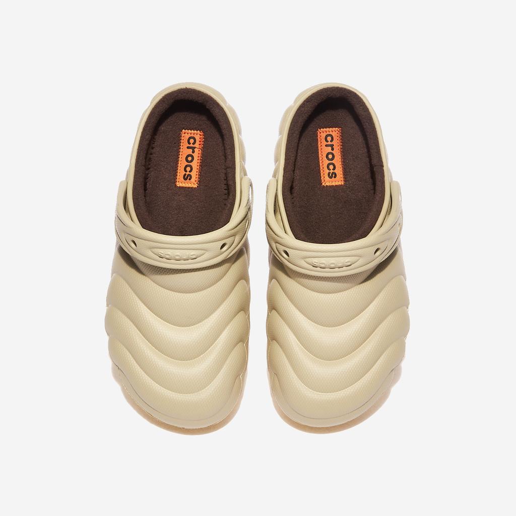 [Crocs] Classic lined overpuff clogs, CRS210059, 1010110522, Popular Korean Shoes