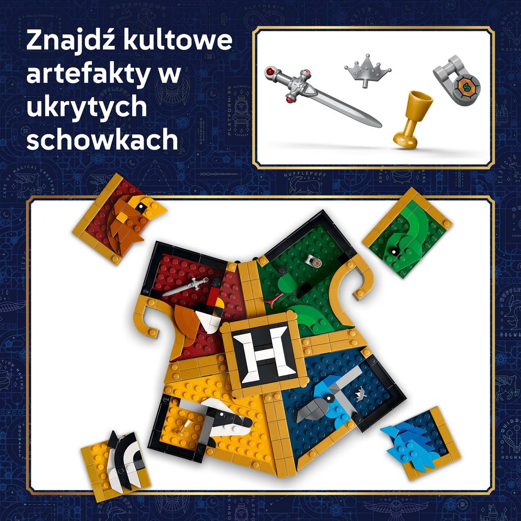 Lego Harry Potter Hogwarts Crest Set (76462)