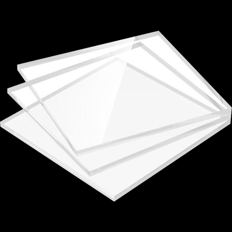Rectangular Hanging Transparent Acrylic Signboard, 960x580x8mm