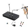 12/1PC Magnetic Crocodile Clip Flexible Crocodile Clip Set Model Coloring Clip Painting Display Stand Base Bracket
