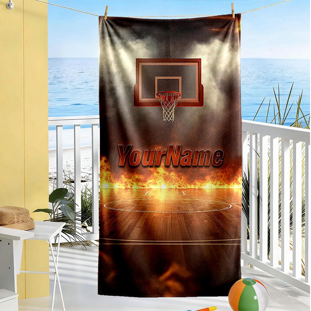 Galatasaray Customize Your Name Beach Towel Soft Durable Quick-Dry Suitable for Swimming Gym Camping Yoga Vacation